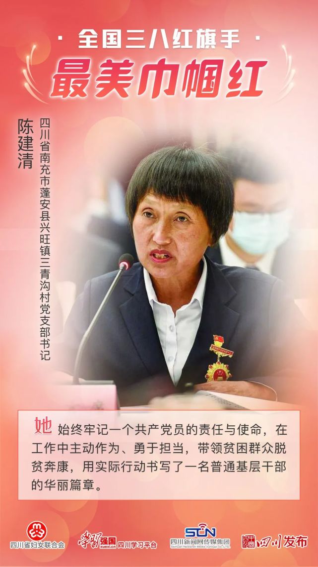 2021年度全国三八红旗手(集体)名单公布,四川获奖的是她们