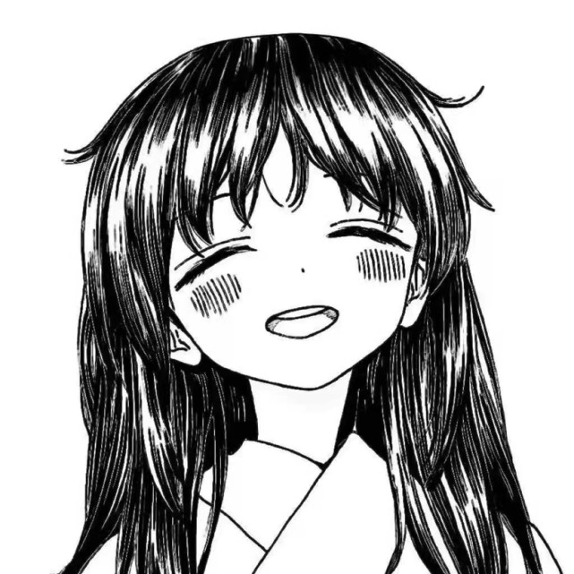 一定有你喜欢的黑白动漫女生头像