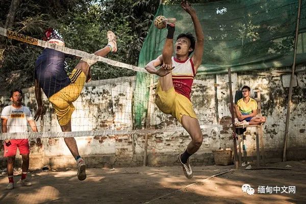 缅甸腊戌曼德勒等地举行藤球比赛