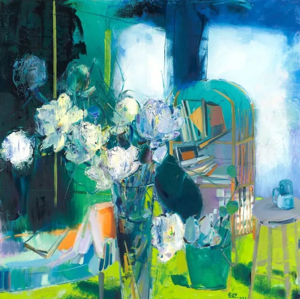 展讯生活在别处管朴学油画作品展