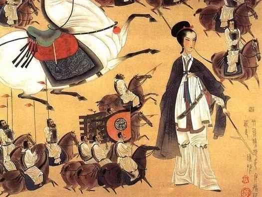 出郭相扶将29;阿姊闻妹来30,当户理红妆31;小弟闻姊来,磨刀霍霍向猪羊