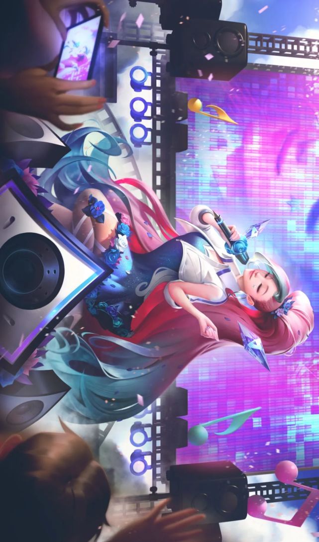 英雄联盟 星籁歌姬-萨勒芬妮 高清壁纸