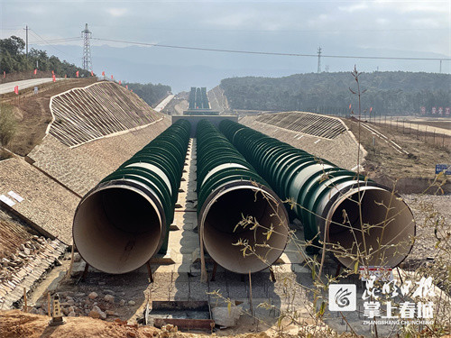 全国最大规模倒虹吸引水工程进入合拢阶段