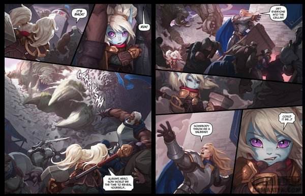 而这里的领头人便是奥伦和波比.德玛西亚城内