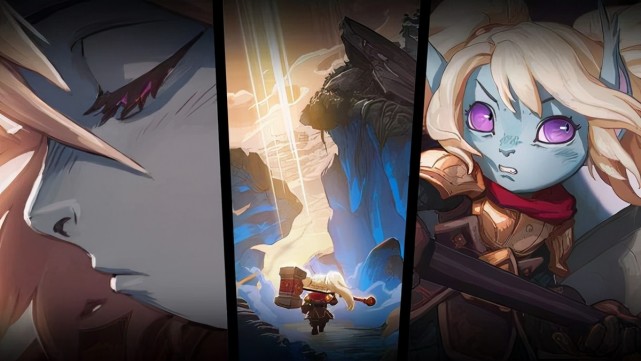 奥伦成为了人们爱戴的国王,战锤则是他神力的象征.