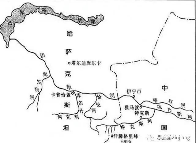 霍尔果斯河以西地区图片