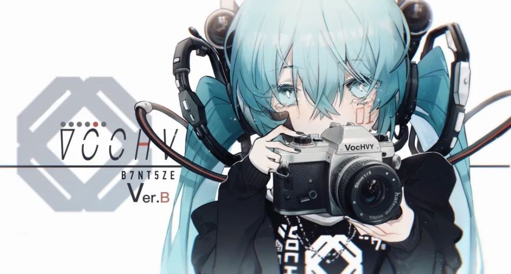 初音未来二次元壁纸合集太空机械科幻篇