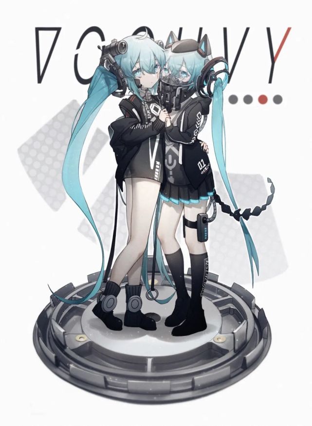 初音未來二次元壁紙合集 太空機械科幻篇