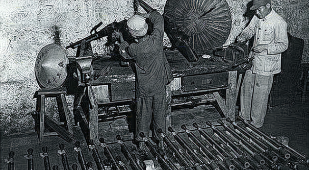 在李承干的带领和努力下,兵工厂很快就进入正轨,为国民党前线的战士们