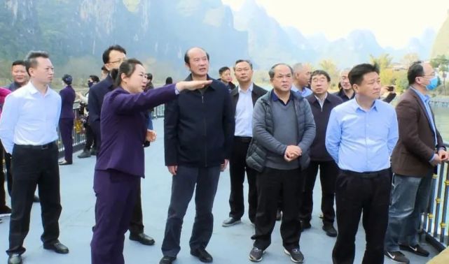 科学保护漓江自治区人大常委会领导来我县调研漓江生态