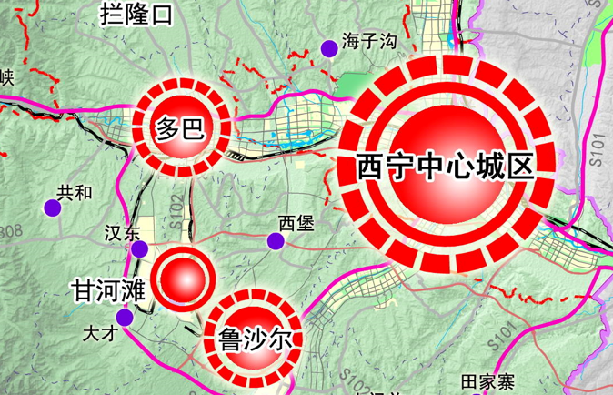 可以说,大环线交通格局对西宁城市的建设与发展意义重大.