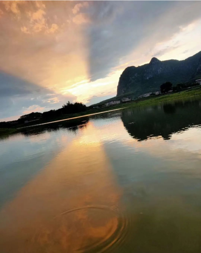 武鸣林渌水库首发!天空之眼带你高瞰