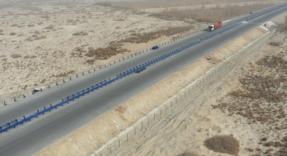 中国交建新疆乌尉公路包ppp项目依吞布拉克至若羌段(简称依若高速)