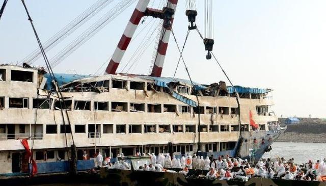 六年前,东方之星游轮沉没事故:共造成442人遇难,45人被追责