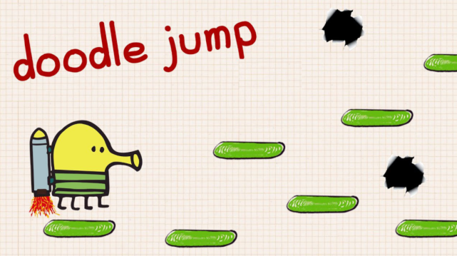 doodle jump蝙蝠侠图片