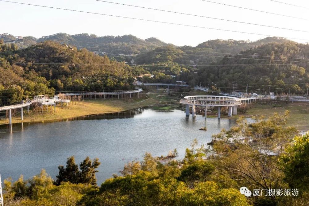 美丽厦门山海健康步道林海线b线最美的一段东坪山水库