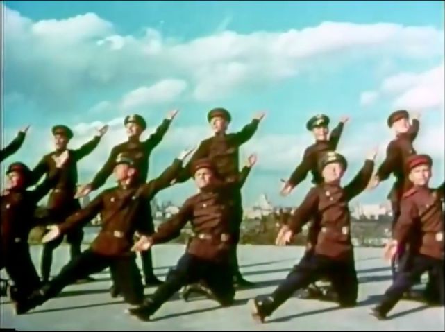 苏联政委跳舞表情包图片