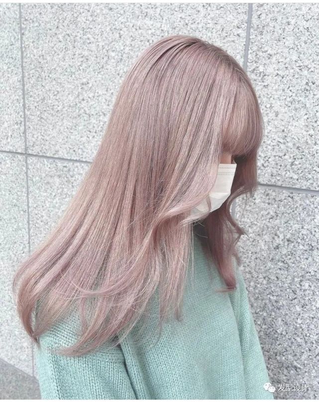 春夏浅色系发色,少女感100分.