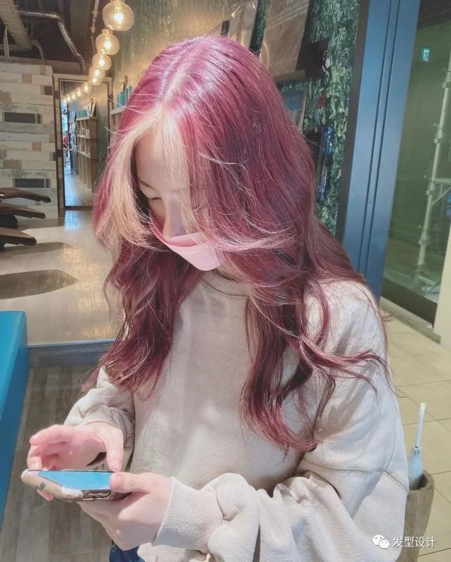 春夏浅色系发色,少女感100分.