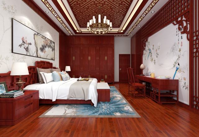 风格与品位的集中体现|中式别墅|红木家具|装修
