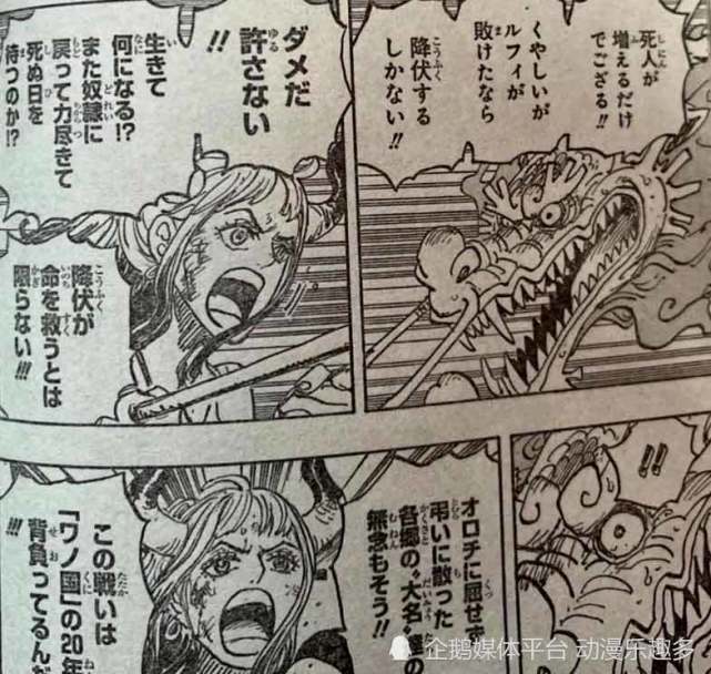 海贼王1043话漫画：乔伊波伊_腾讯新闻