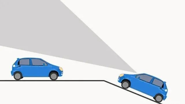 致命盲区 男孩蹲下后与 死神 擦肩而过 盲区