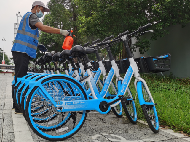 天气回暖 广州共享单车出行需求提升3成