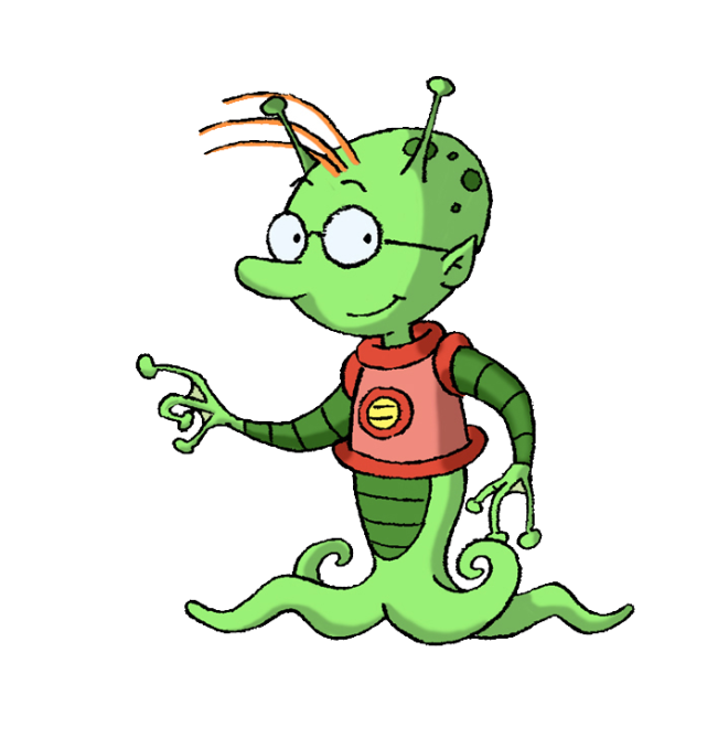 百变马丁小百科外星人马丁的一天