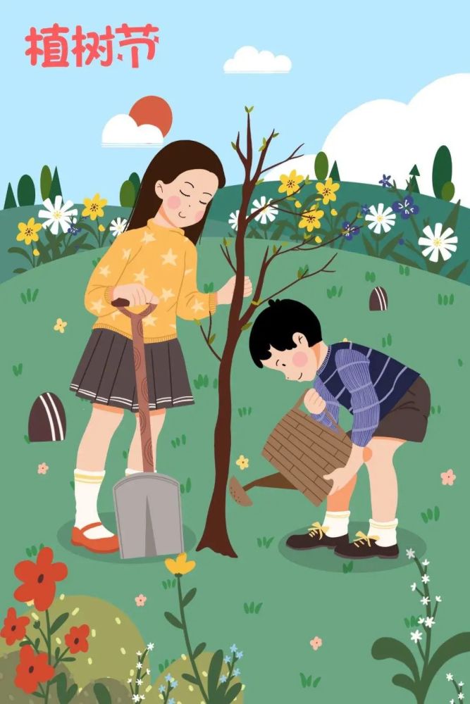 植树节|"植"此青绿 保护环境_腾讯新闻