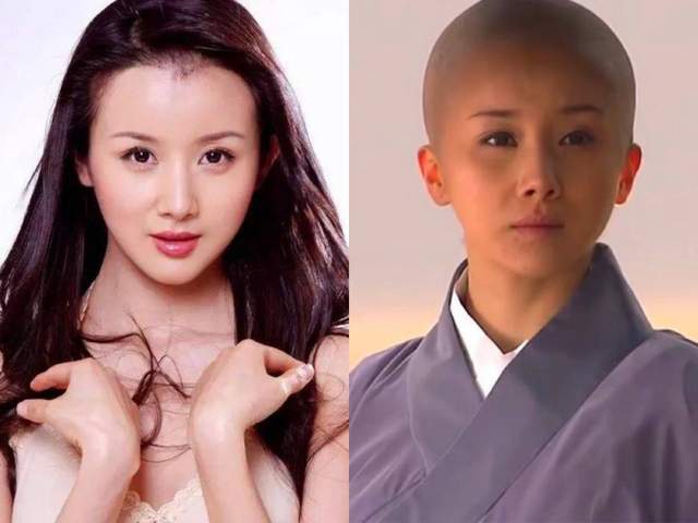 剃了头更惊艳,戴头套反而拉低颜值,女明星光头造型差异大_腾讯新闻