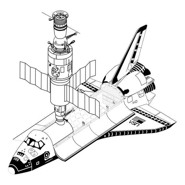 俄國艙段加入中國空間站很難?航天飛機,阿波羅飛船曾對接聯盟號_騰訊