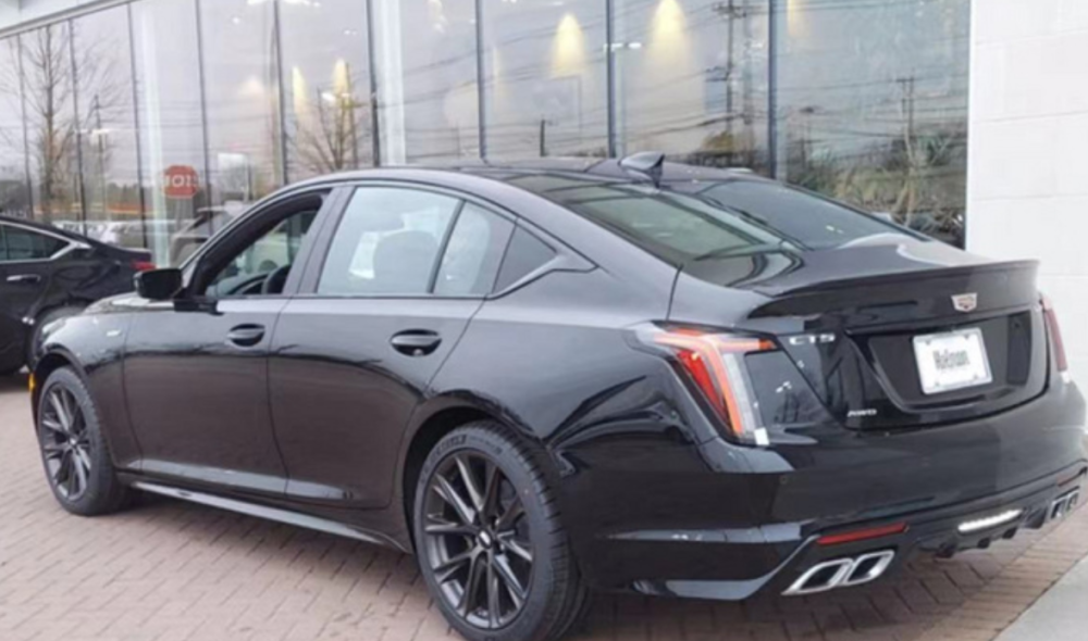 要颜值更要性能2022款凯迪拉克ct5现身比奥迪s4还便宜