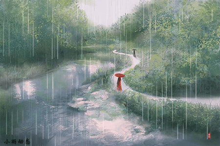 长风剑客的散文诗在雨中一个人