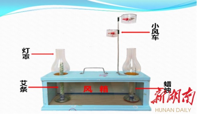 风是怎样形成的桃源县乡村教师自制教具激发孩子科学热情