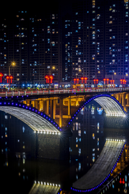 邵阳夜景图片