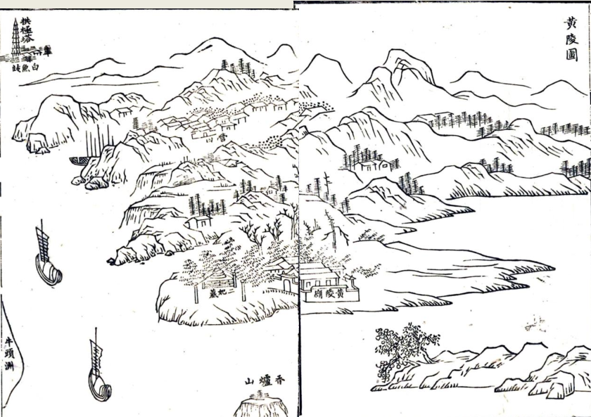 杜甫《湘夫人祠》写在黄陵山黄陵庙屈原在汨罗凤凰山居住九年之久,他