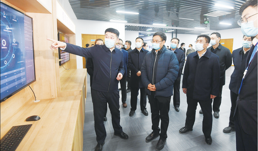 副省长汤志平深入吕梁经济技术开发区,孝义经济开发区,吕梁市政务服务