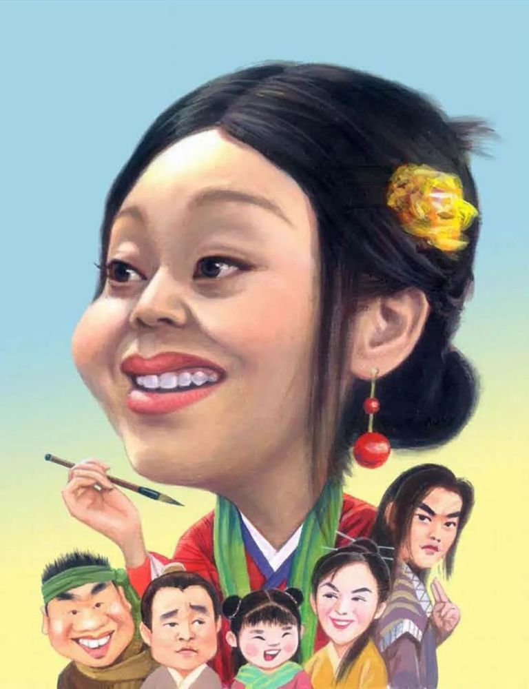 出神入画—朱自尊肖像漫画作品展_腾讯新闻
