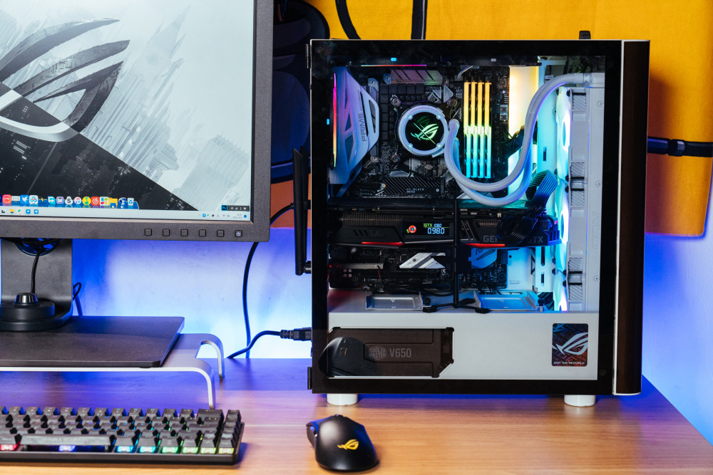 钢铁侠般的"制冷心脏"反应堆:华硕rog strix lc吹雪360水冷散热_腾讯