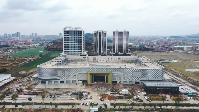 总投资12亿,台州市杜桥眼镜城即将竣工!