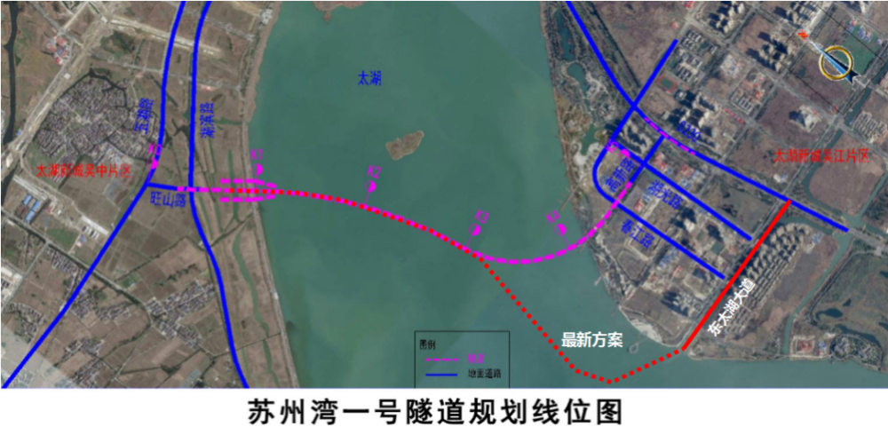 官方招标5659亿苏州湾1号隧道即将开建