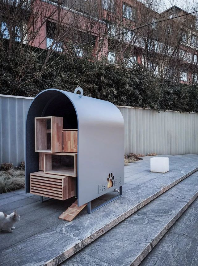 百度ai智能猫窝为流浪动物而设计