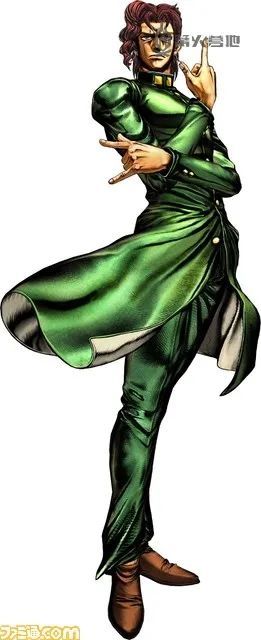 星尘斗士》(第三部)乔瑟夫·乔斯达,西撒,莉莎莉莎,瓦姆乌,艾斯迪斯