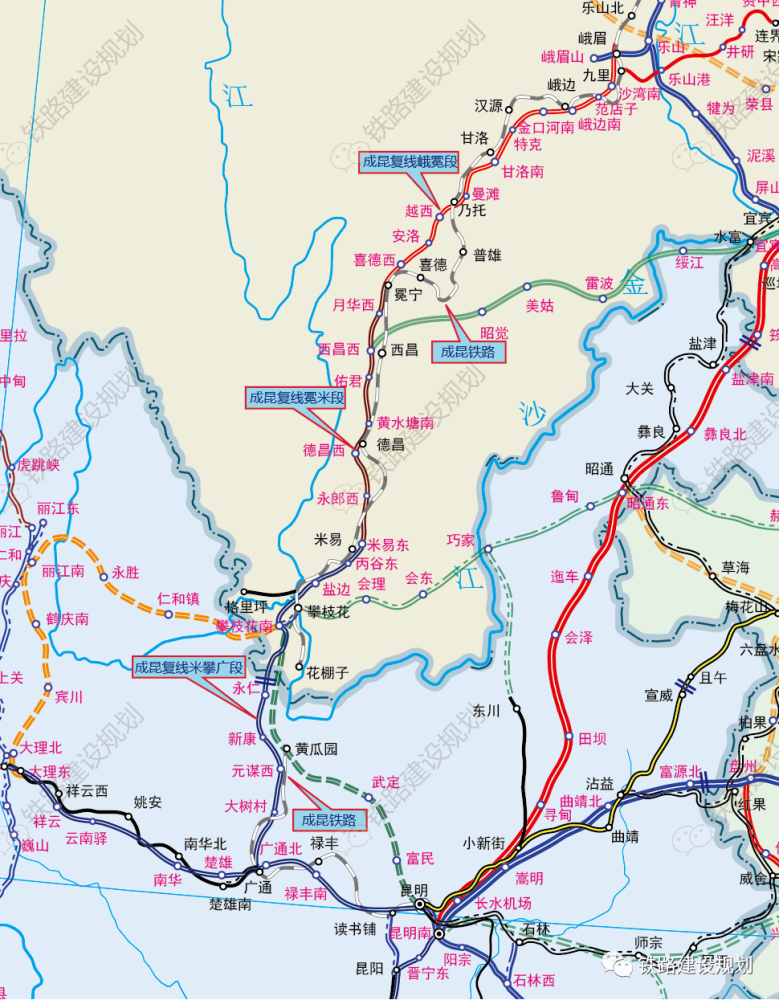 确保2022年底全线贯通省发改委将实行每月一次调研成昆复线峨冕段