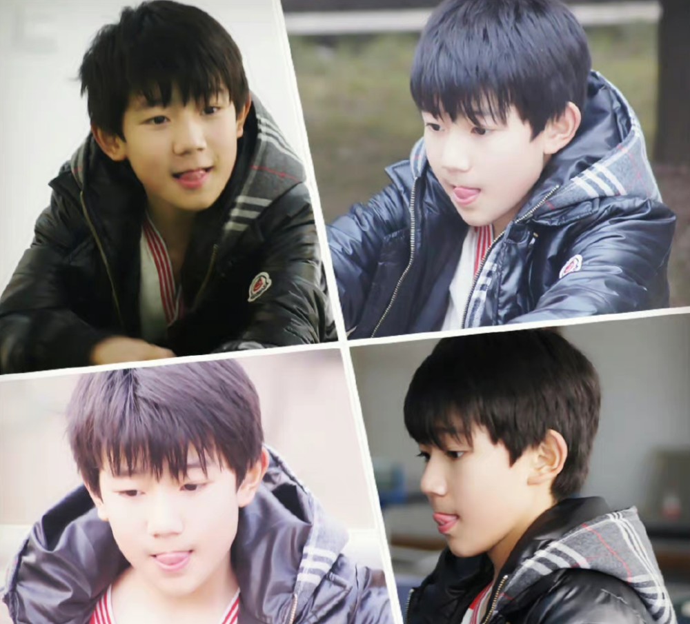 王源12岁罕见豹纹营业照是还在换牙就出来工作的小童工呀