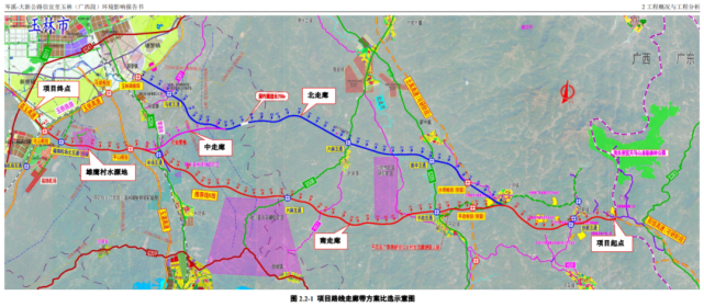 南玉高速公路规划图图片