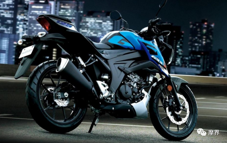 铃木发布了新款gsxs125街车