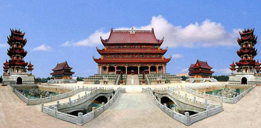 南海禅寺的寺庙可以用巍峨壮观来形容,但是只有亲自来到这里,才能够