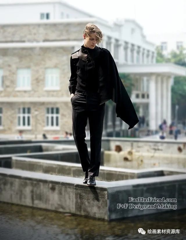 【绘画参考】半披风见过吗?