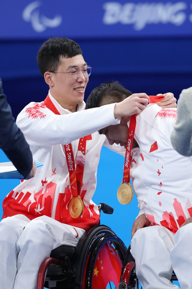 北京残奥会冠军图片